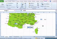 كيفية إنشاء خريطة تفاعلية باستعمال برمجية Excel